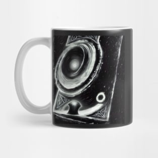 Alien Arcane Aesthic AiArt Void Aperture Mug